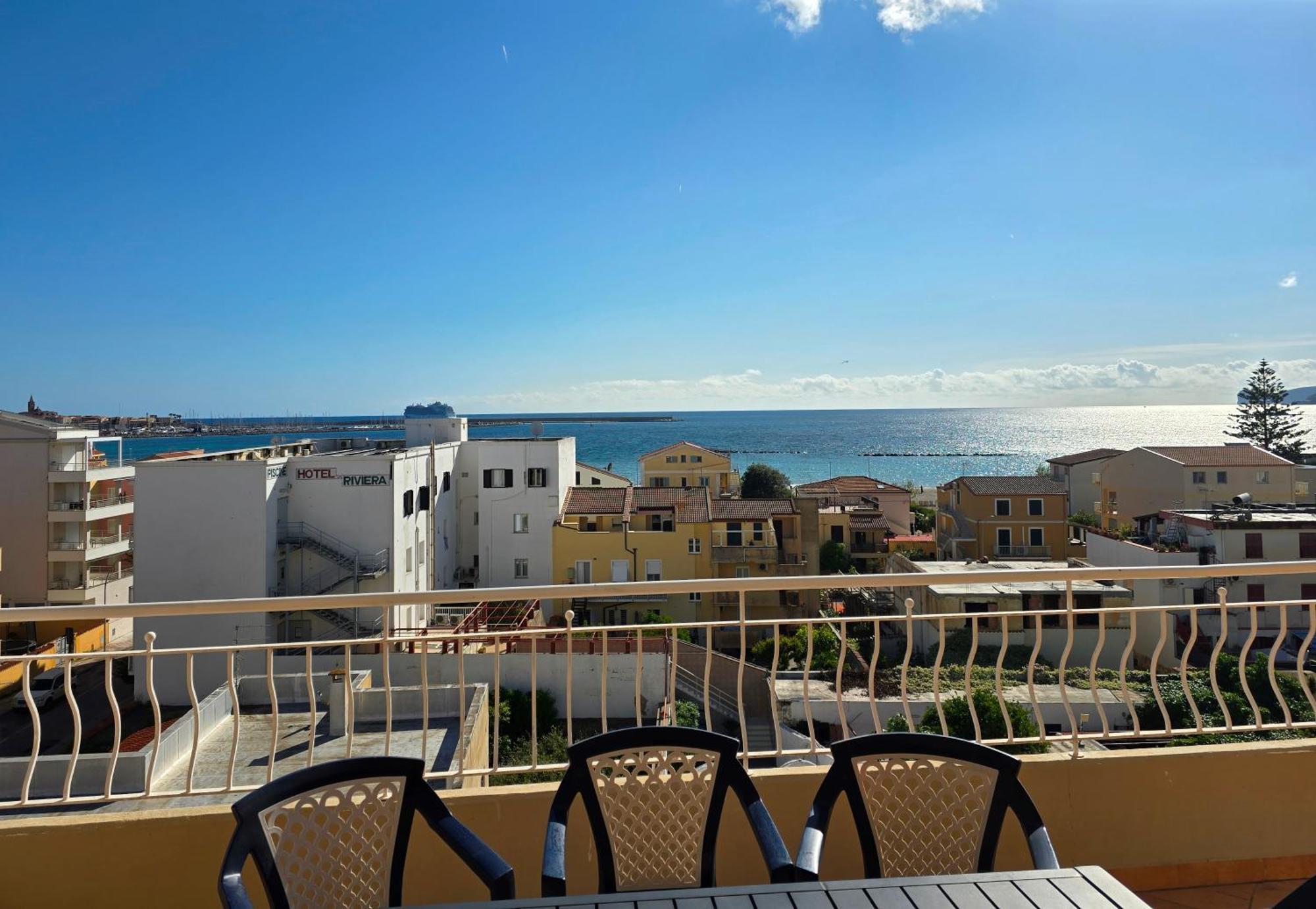 Royal Apartment Sea View Alghero Eksteriør billede